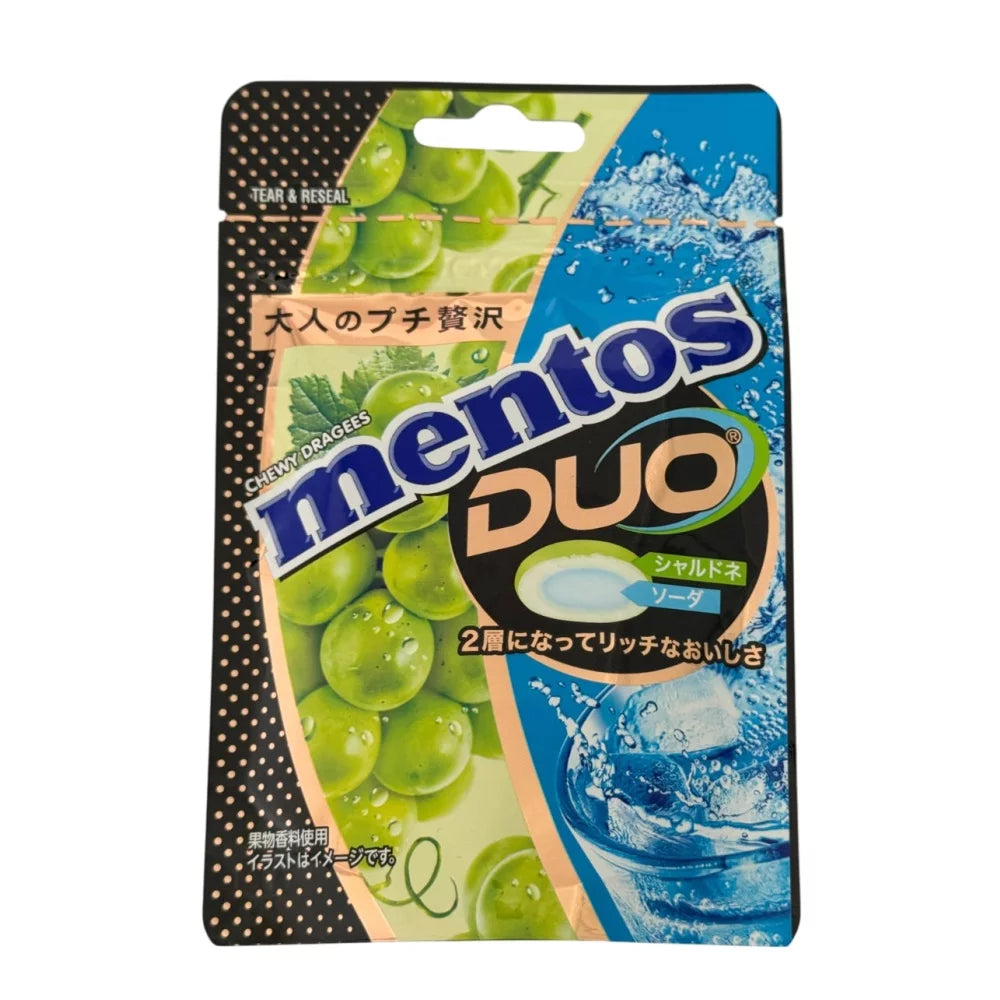 Mentos Duo - White Grape & Soda