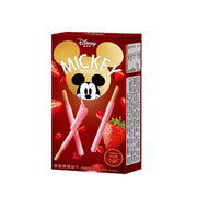 Mickey - Coated Sticks - Strawberry