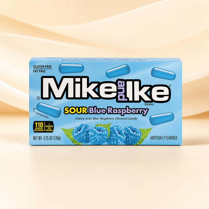 Mike & Ike Sour Blue Raspberry 120 g