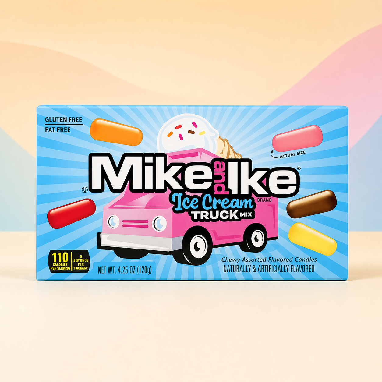 Mike & Ike Ice Cream Truck Mix 120 g