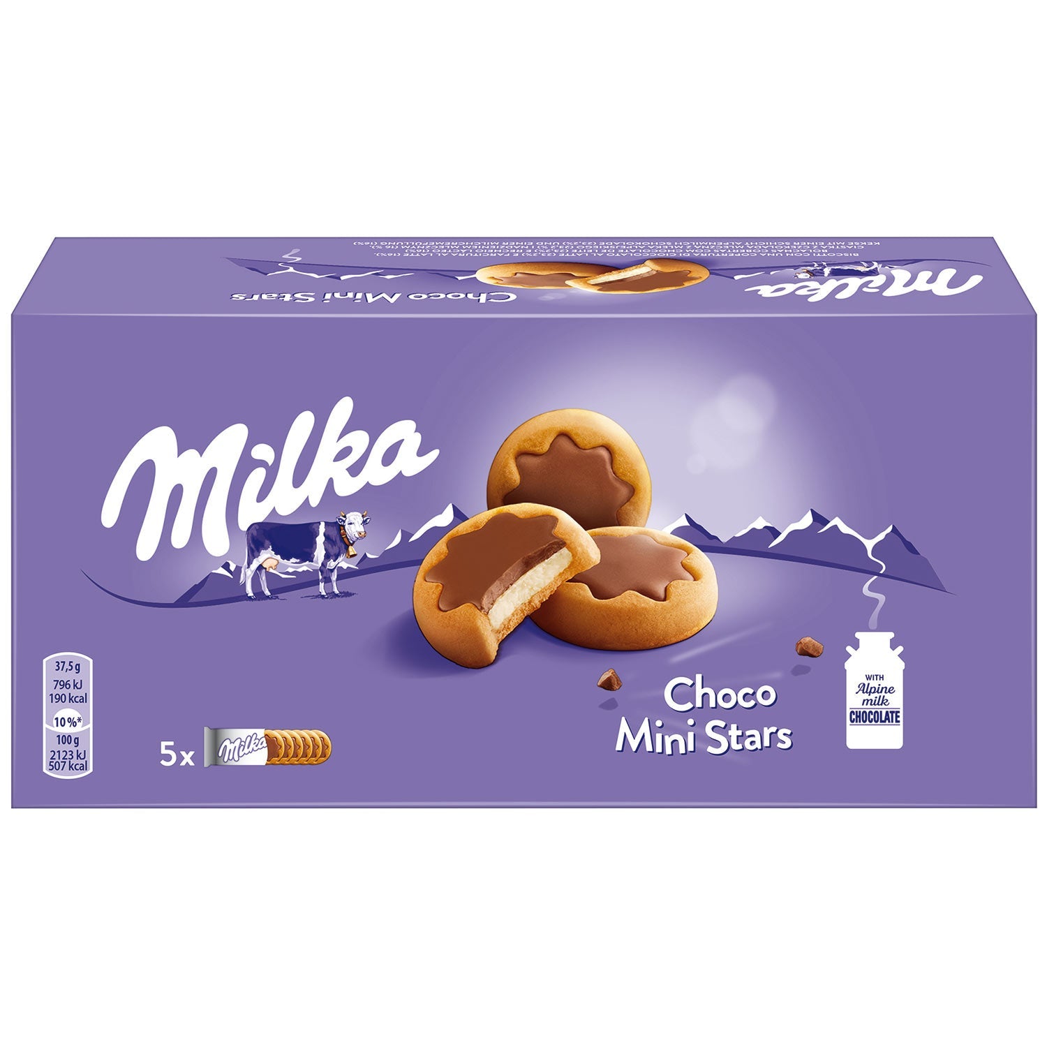 Milka Choco Mini Stars 185g - Snack Shark