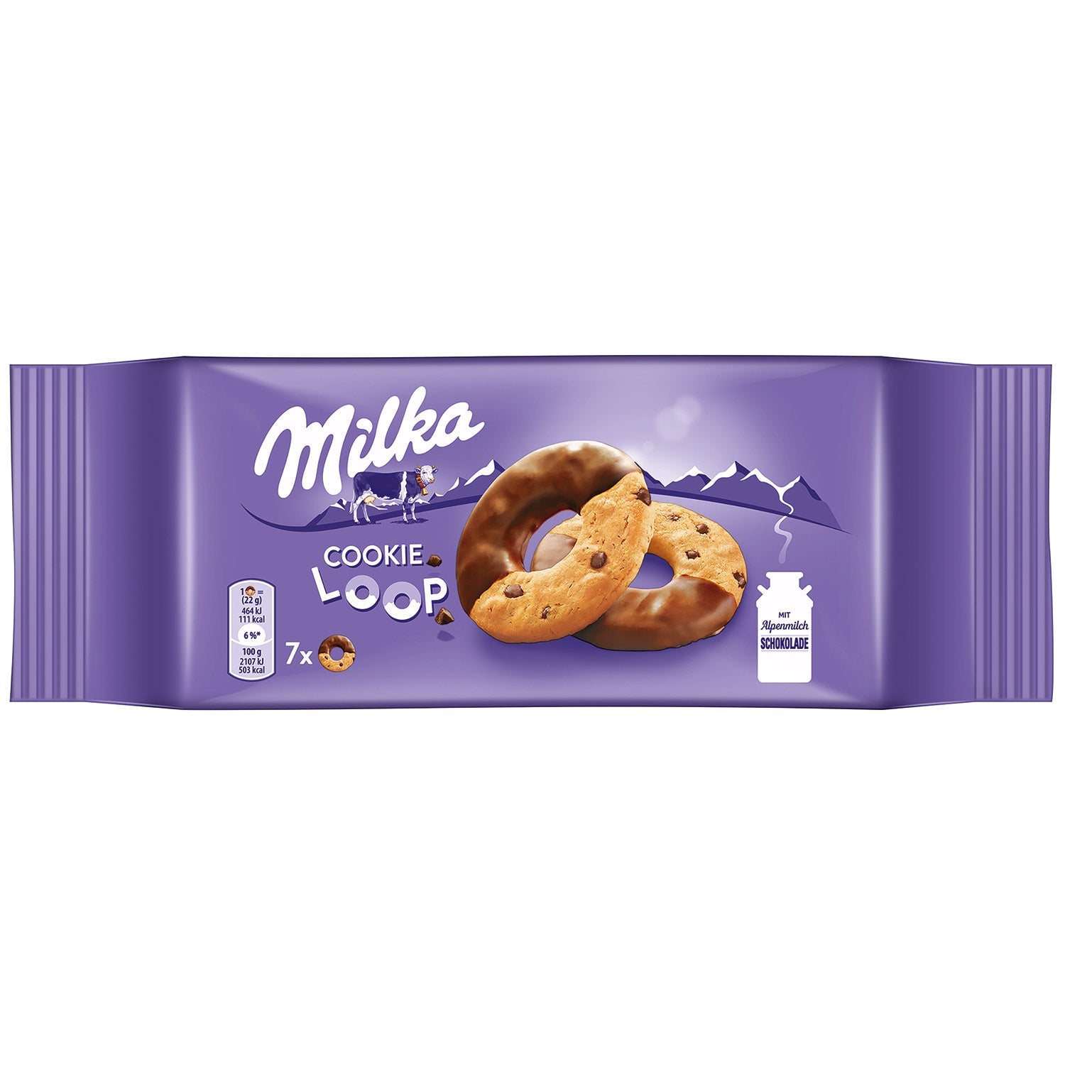 Milka Cookie Loop 154g - Snack Shark