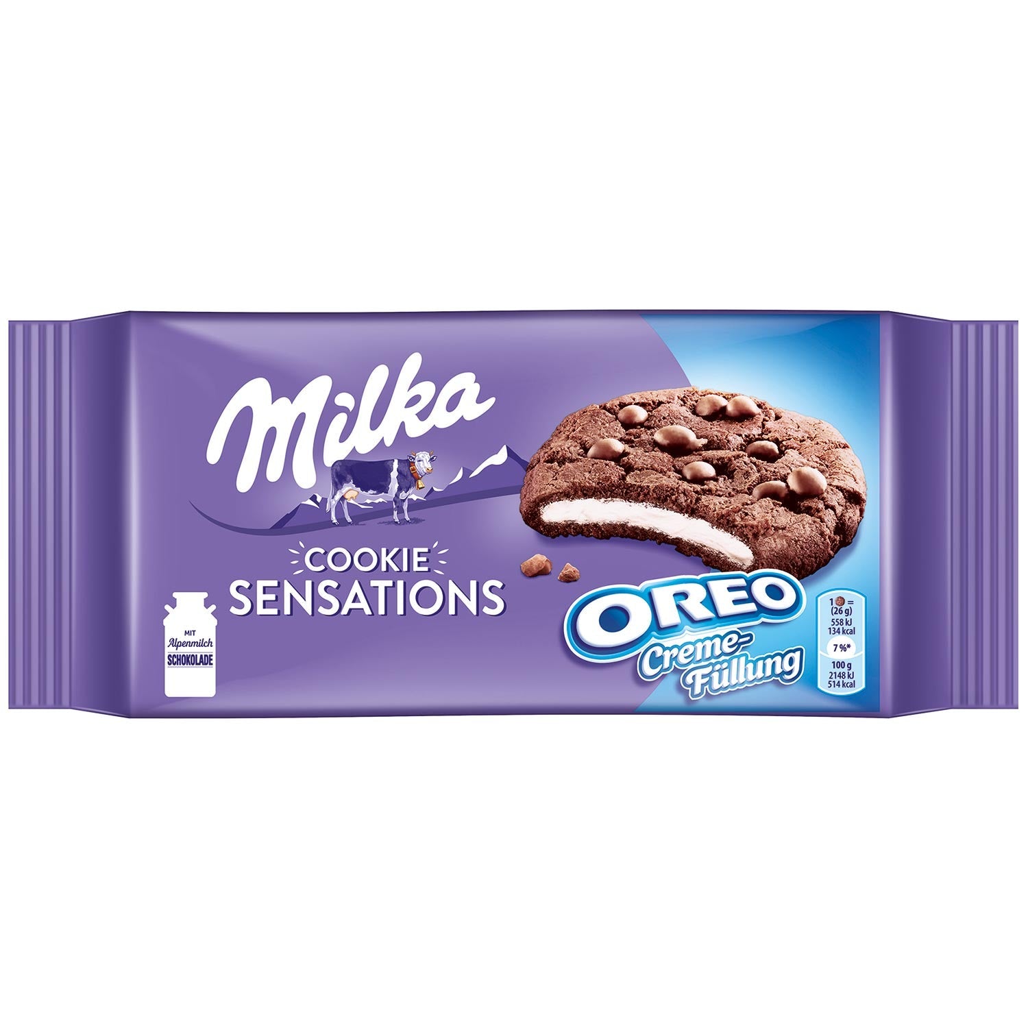 Milka Cookie Sensations Oreo 156g - Snack Shark