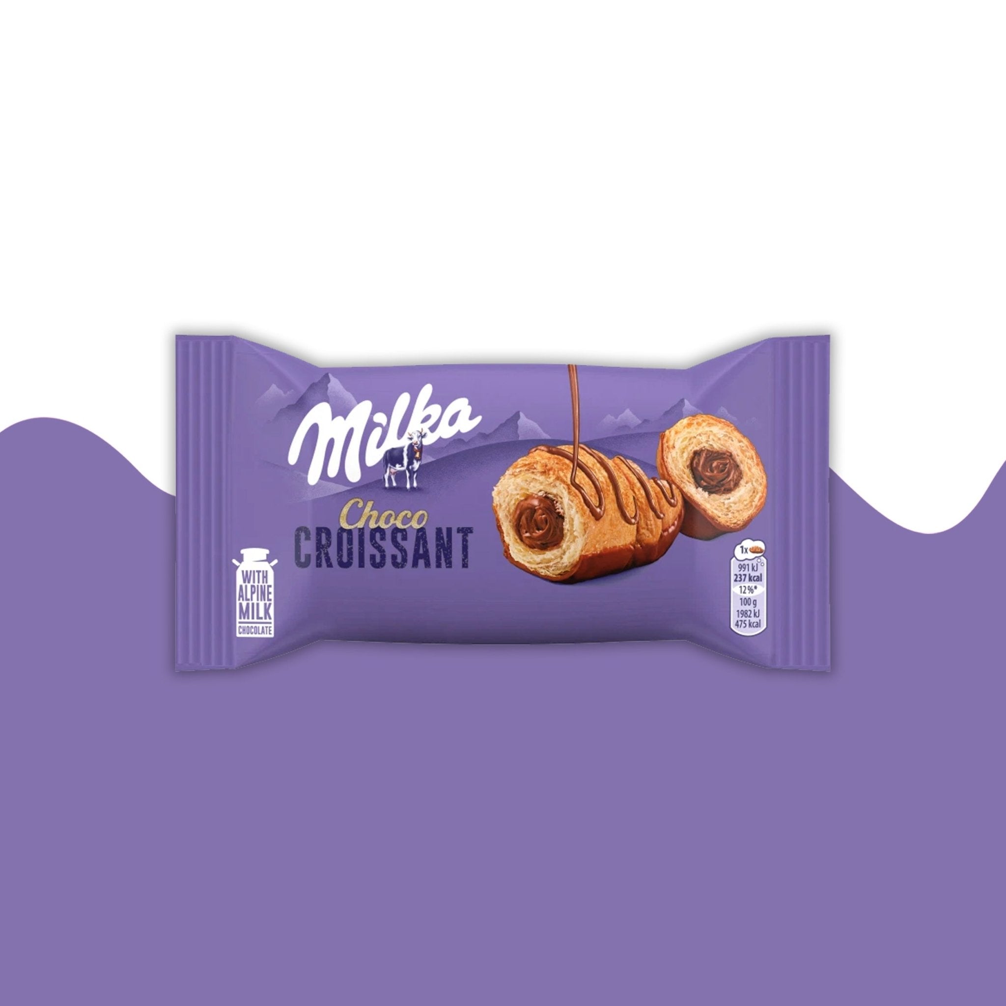 Milka Croissants – Schokolade & Vanille - Snack Shark