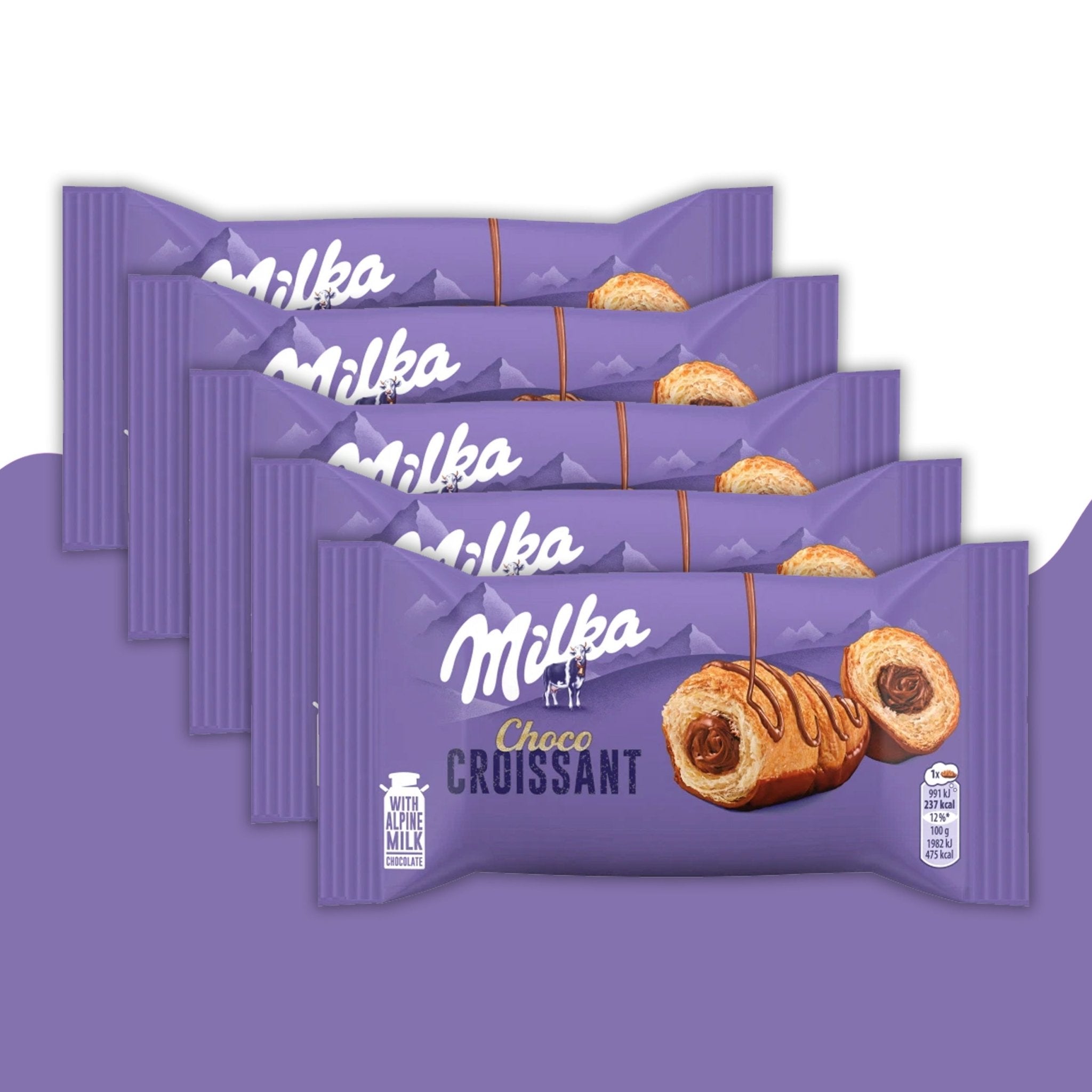 Milka Croissants – Schokolade & Vanille - Snack Shark