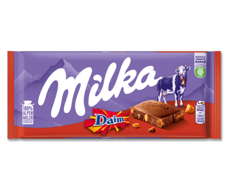 Milka & Daim 100g - Snack Shark