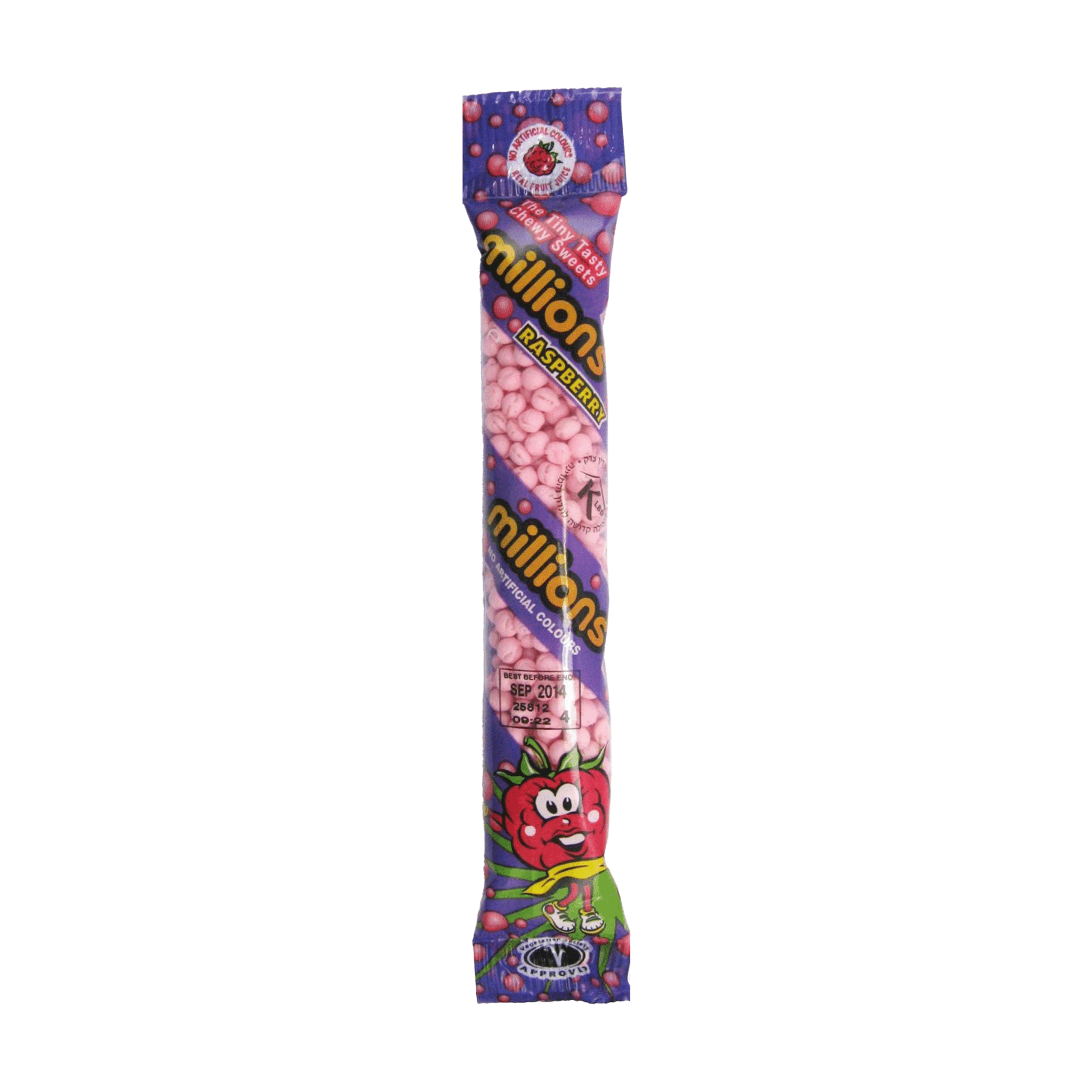 Millions Raspberry Tube 55g - Snack Shark