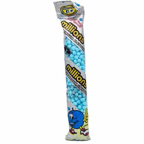 Millions Tube Bubblegum 45g - Snack Shark