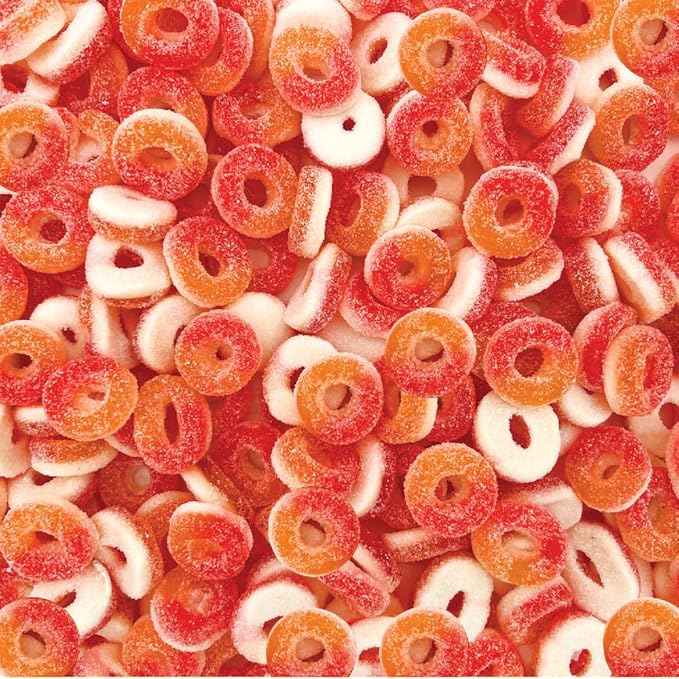 Mini Pfirsich Ringe - Snack Shark