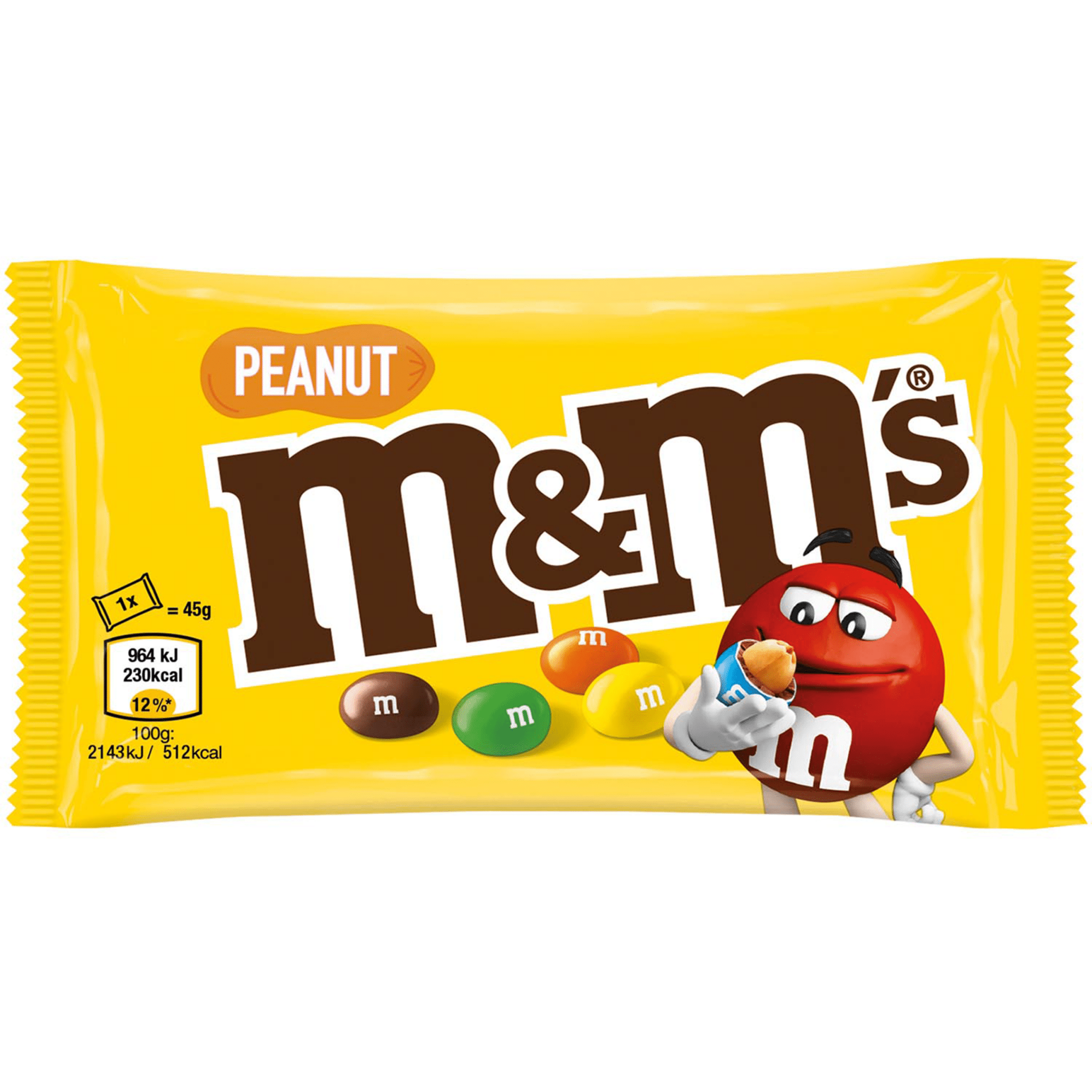 M&M'S Peanut 45g - Snack Shark