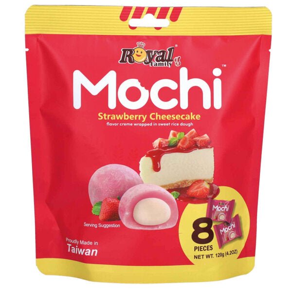 Mochi Strawberry Cheesecake - Snack Shark