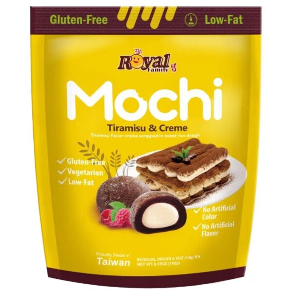 Mochi Tiramisu & Creme - Snack Shark