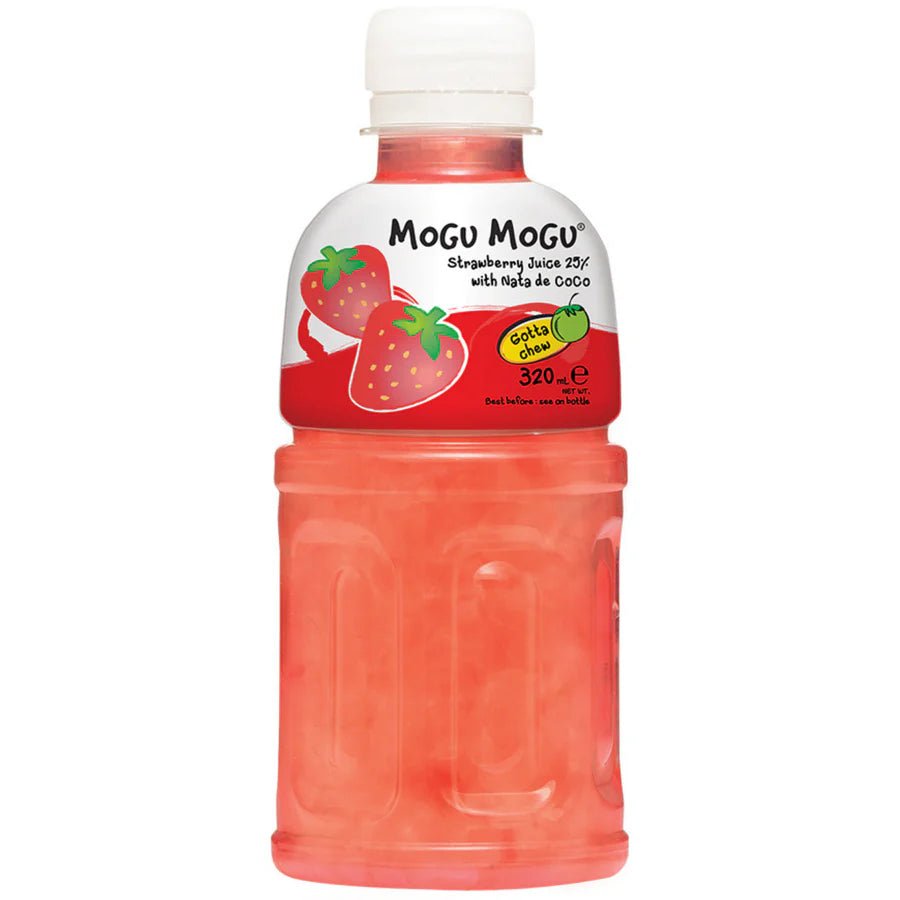 Mogu Mogu Strawberry - 320ml - inkl. Pfand - Snack Shark