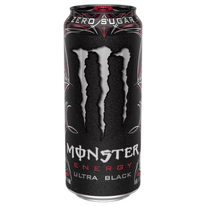 Monster Energy Drink Ultra Black Zero Sugar - 500ml - inkl. Pfand