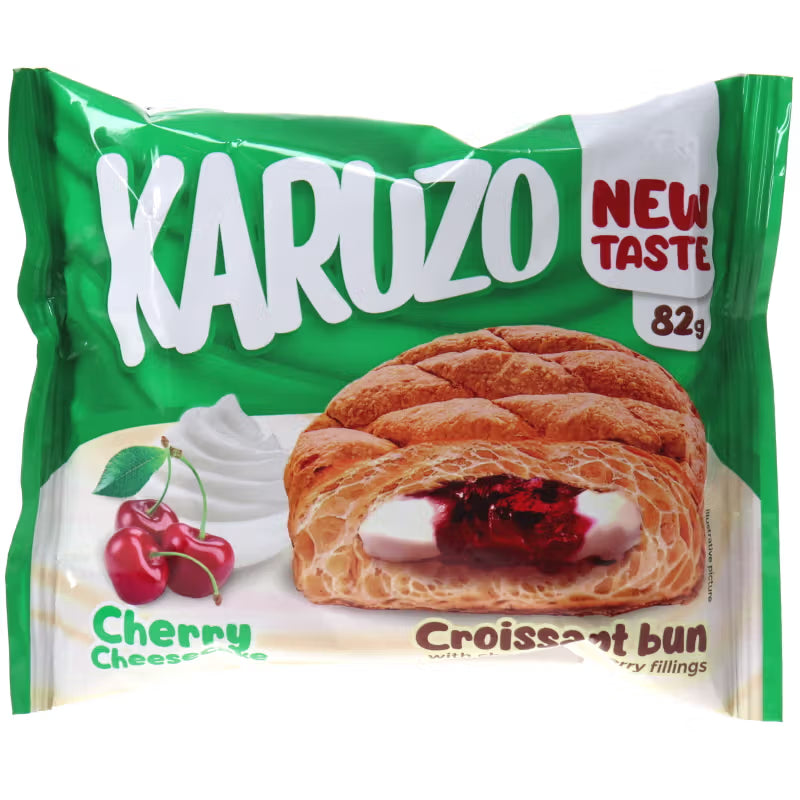 Karuzo - Croissant - Cherry Cheesecake