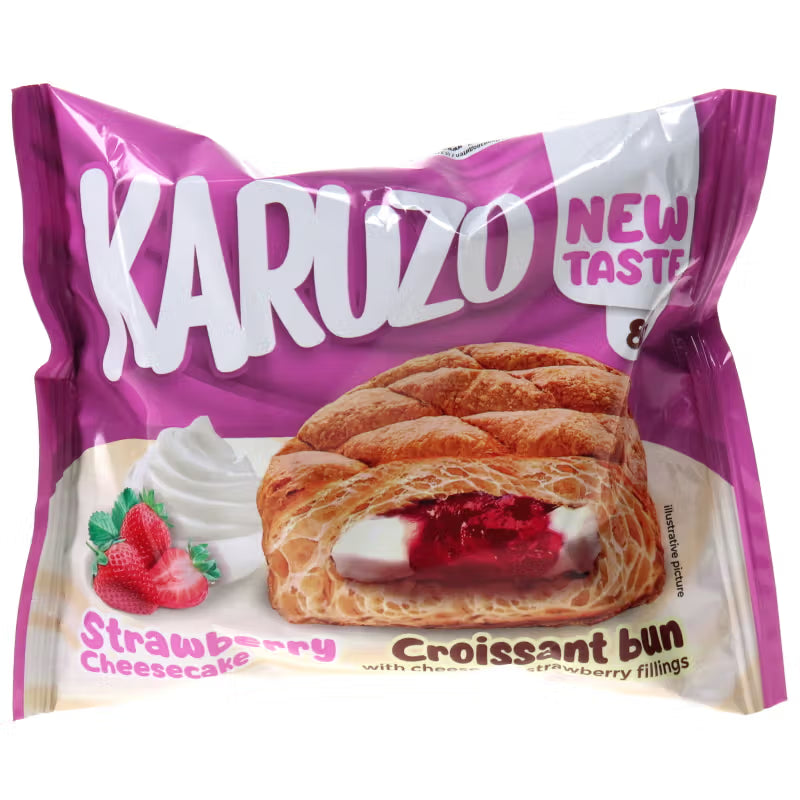 Karuzo - Croissant - Strawberry Cheesecake - 82g