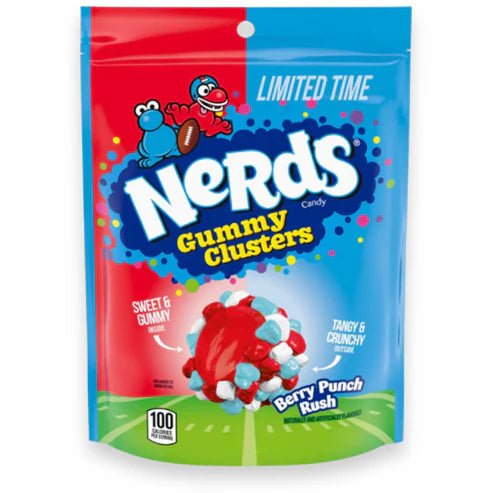 Nerds Clusters – Berry Punch 141g - Snack Shark