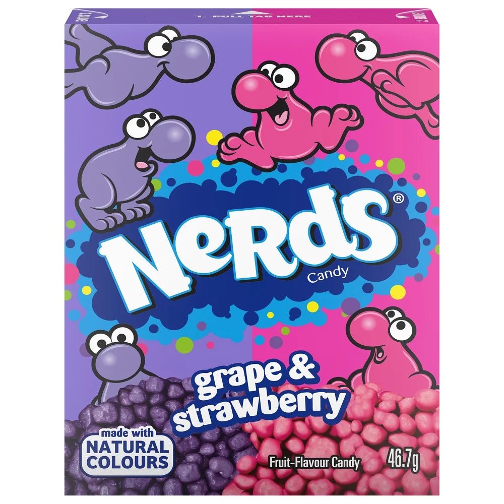 Nerds - Grape & Strawberry - Snack Shark