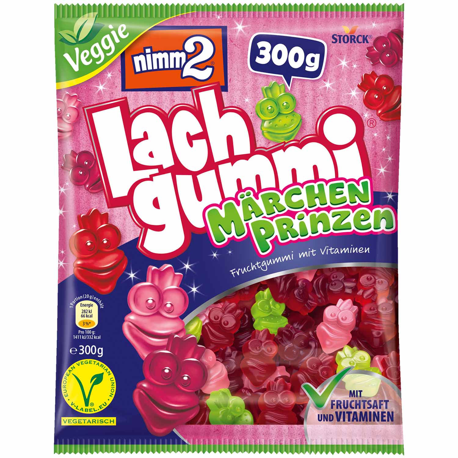 nimm2 Lachgummi Märchenprinzen - Snack Shark