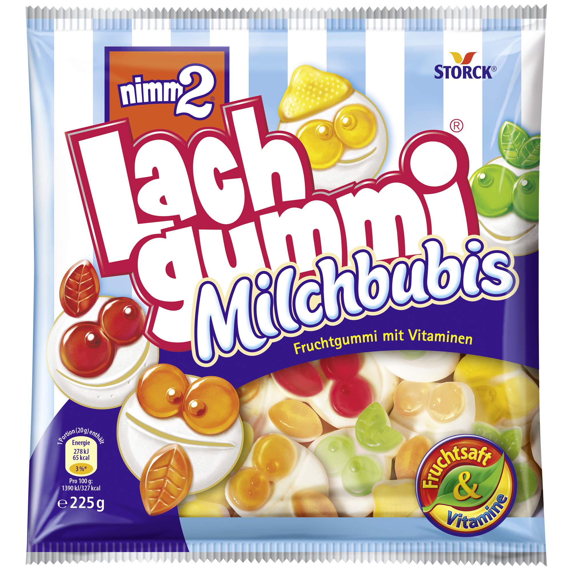 nimm2 Lachgummi Milchbubis - Snack Shark