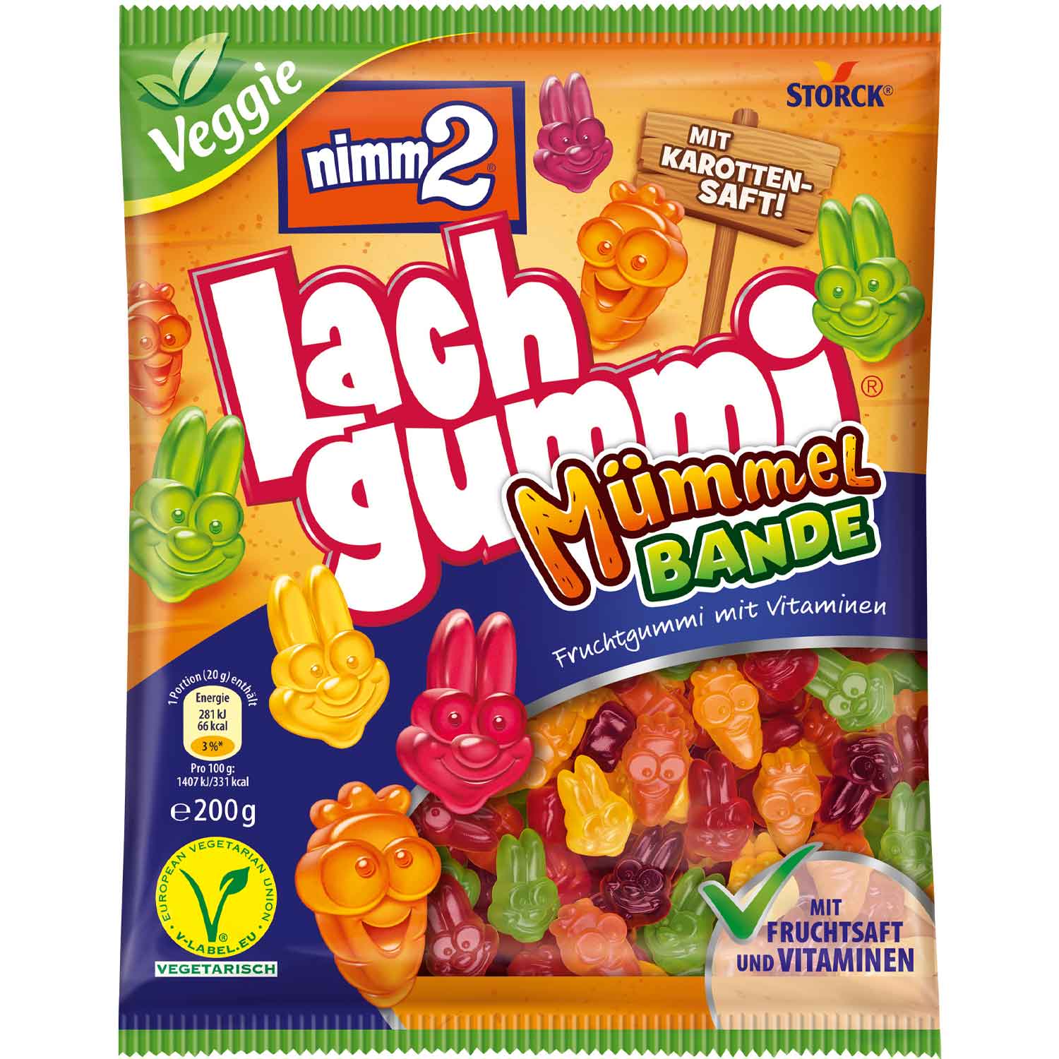 nimm2 Lachgummi Mümmelbande - Snack Shark