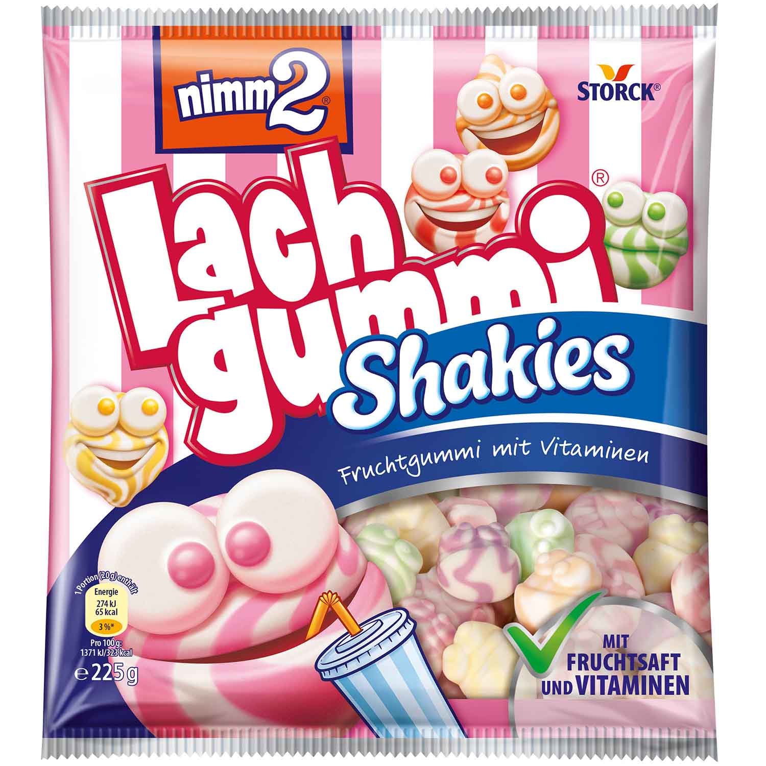 nimm2 Lachgummi Shakies - Snack Shark