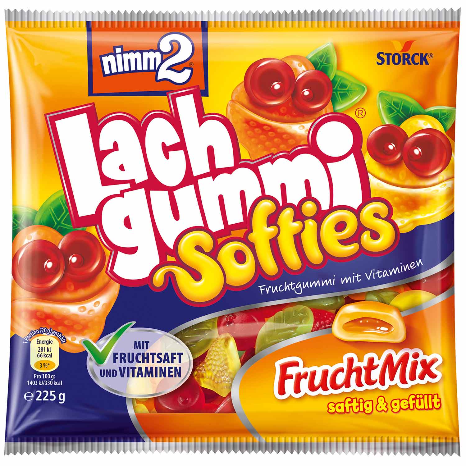 nimm2 Lachgummi Softies - Snack Shark