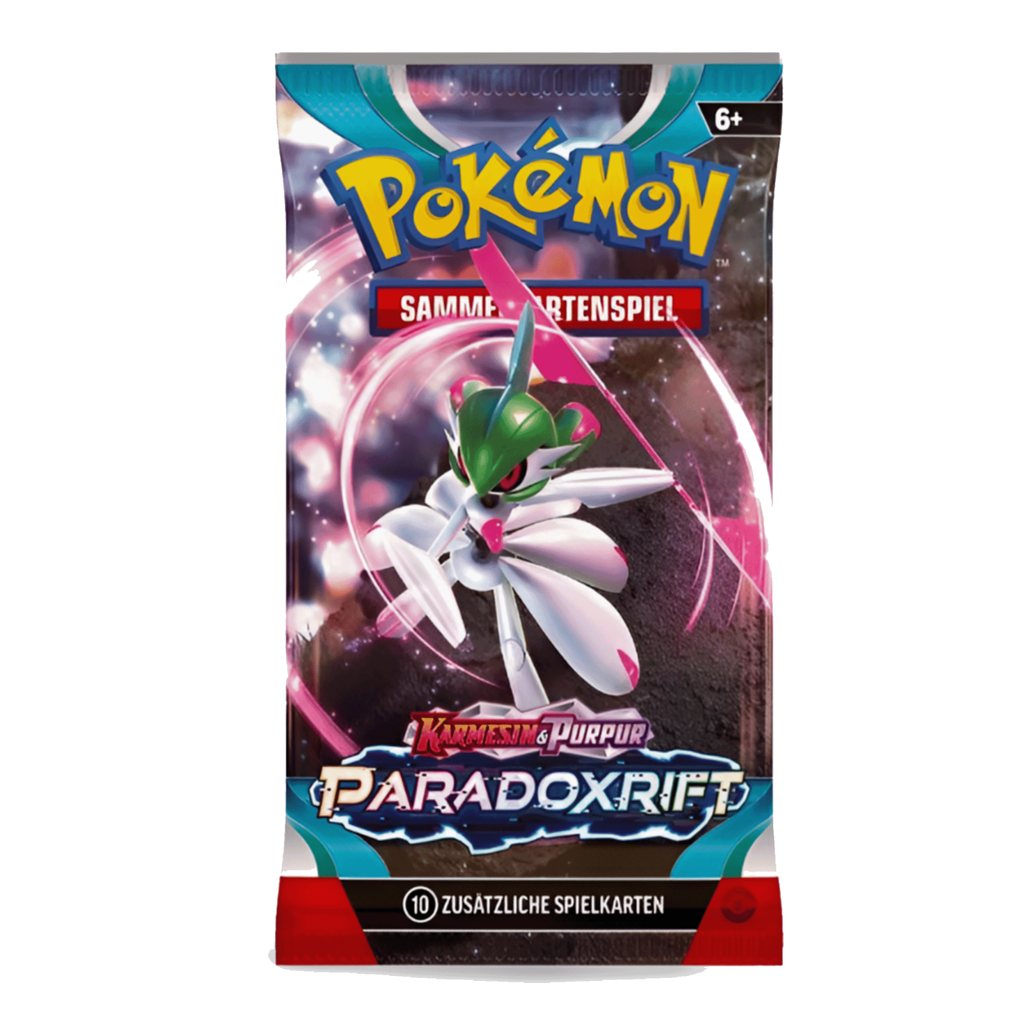 Pokémon Karmesin & Purpur – Paradoxrift: Eisenkrieger Booster - Snack Shark