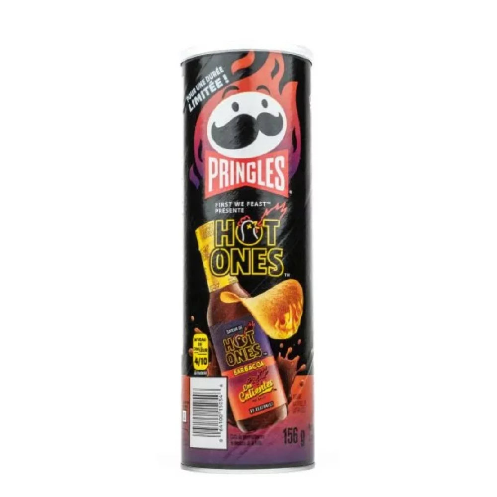 Pringles - Hot Ones Barbacoa - USA