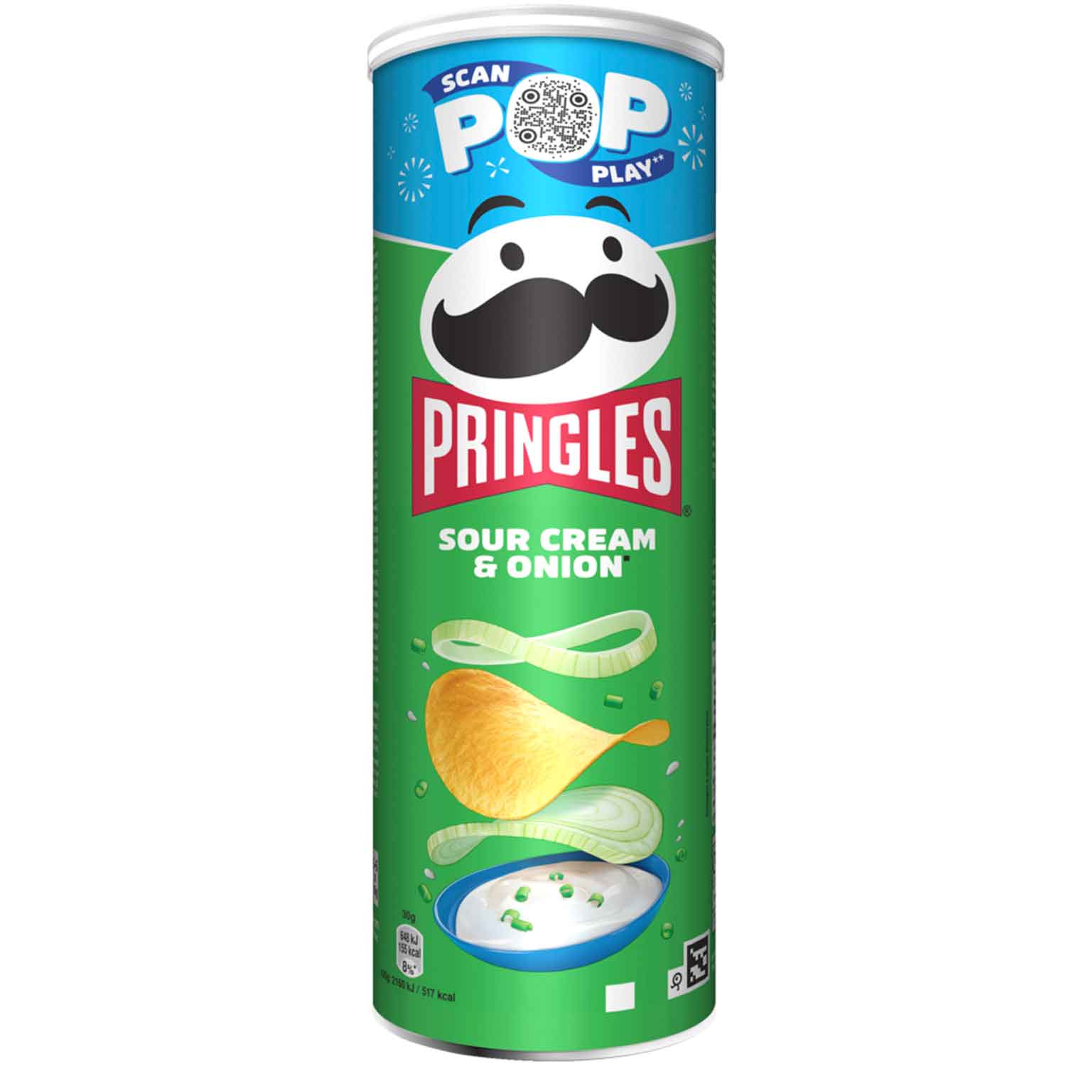 Pringles Sour Cream & Onion 165g - Snack Shark