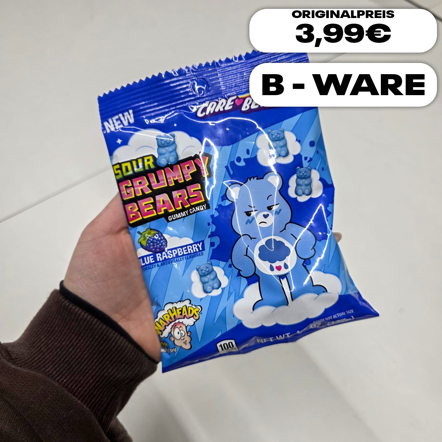 Bears Sour Grumpy Bears – 127 g / B-Ware