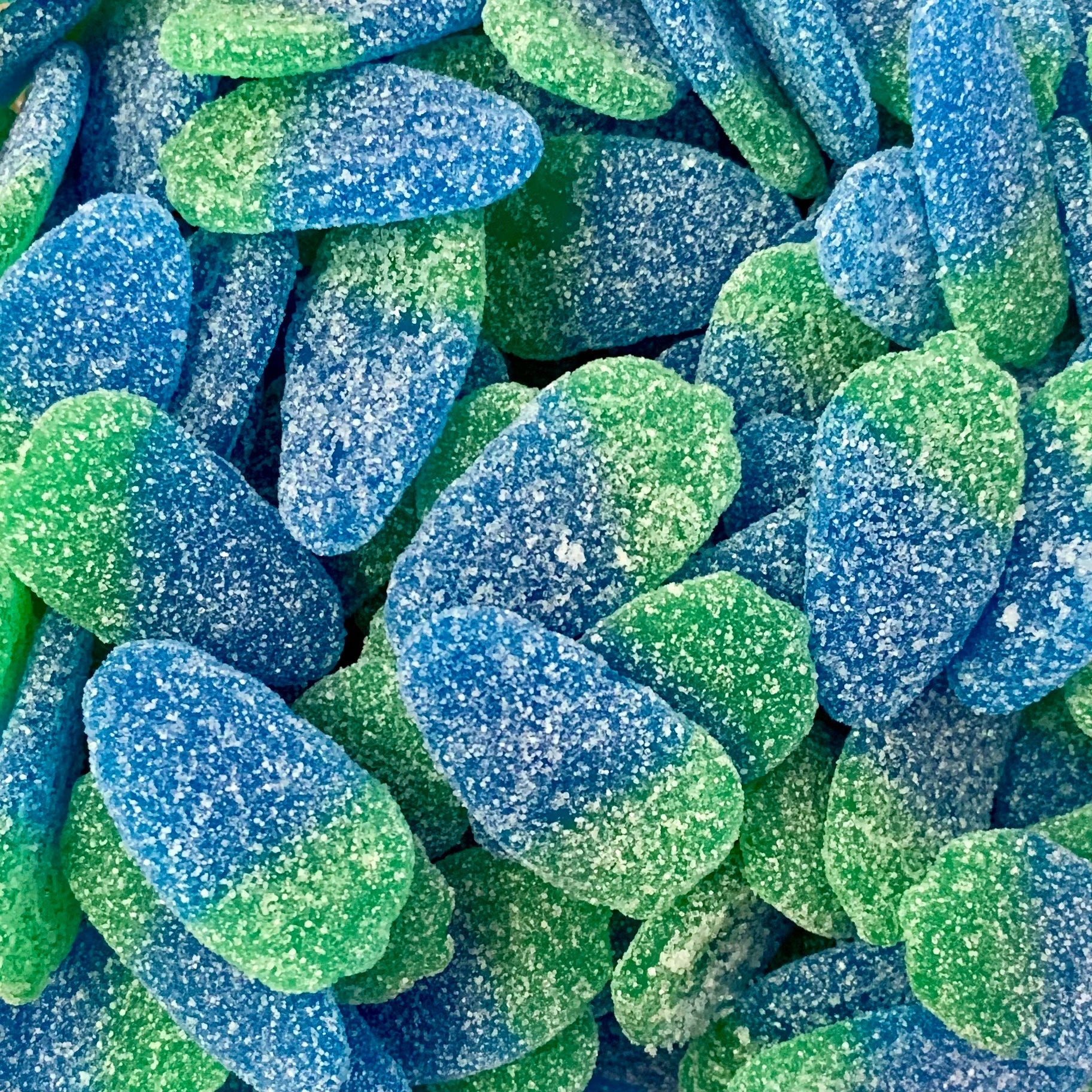 Riesensaure Himbeerscheiben - Snack Shark