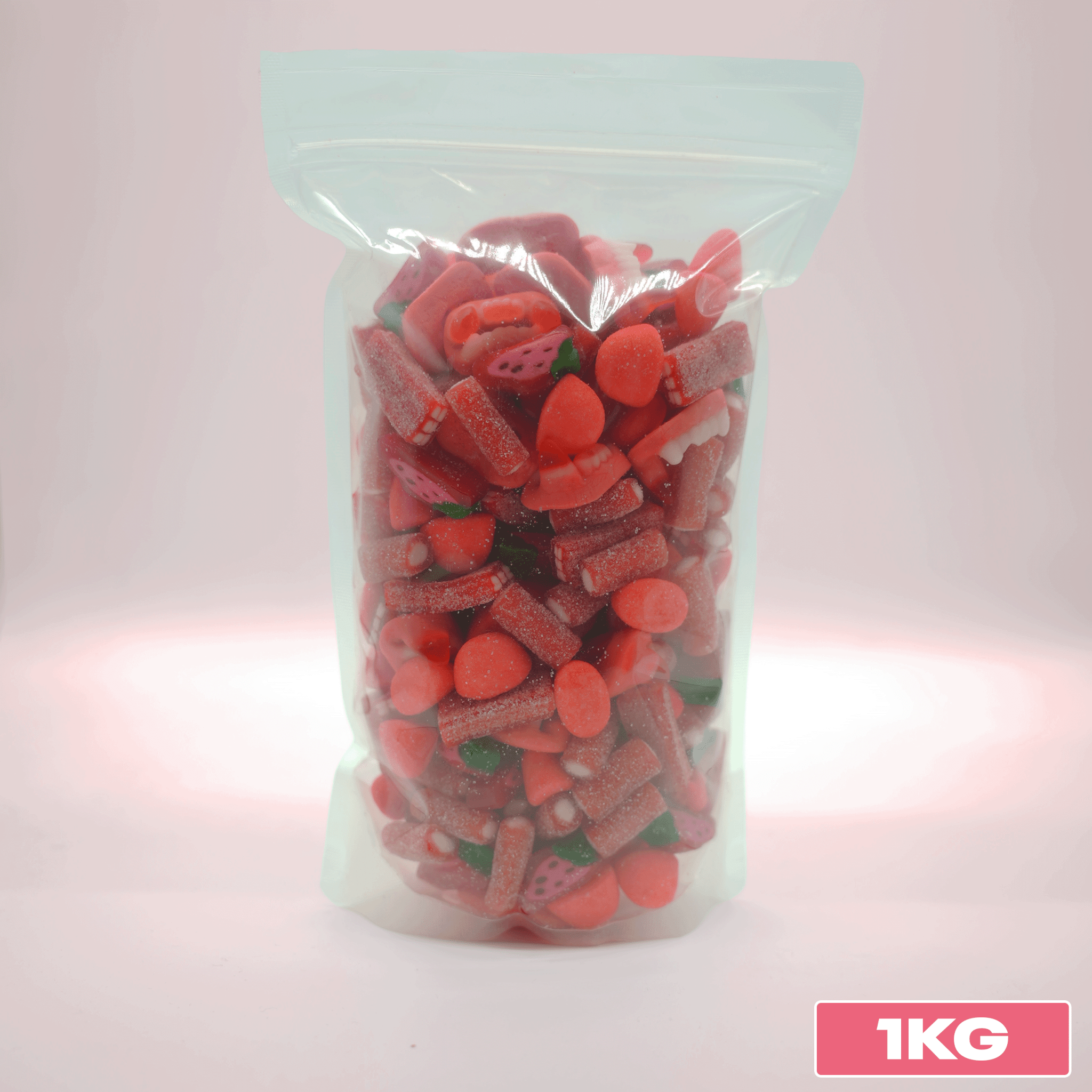 Rote CandyTüte 1KG - Snack Shark