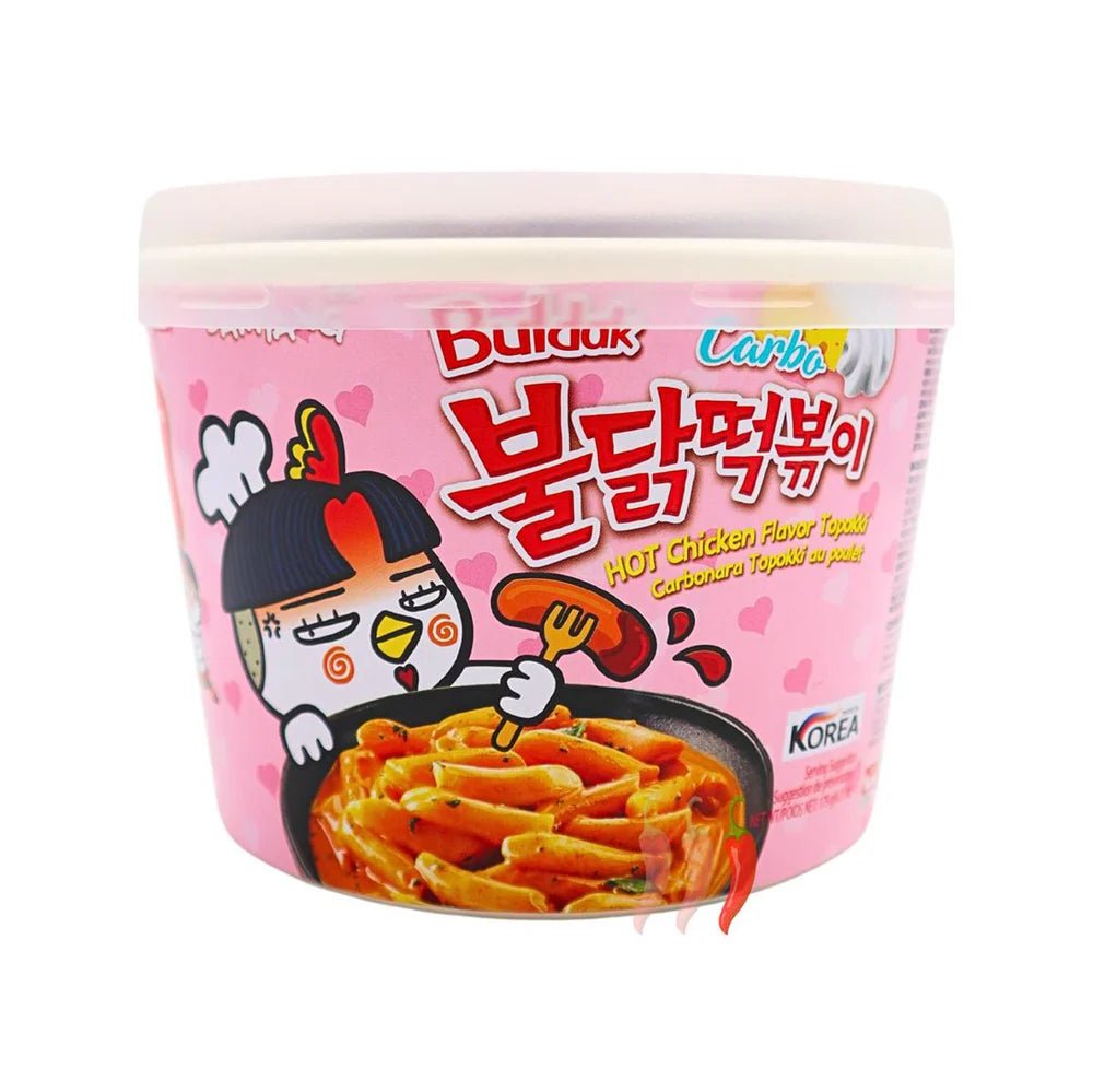 Samyang Buldak Topokki Carbo Cup - Snack Shark