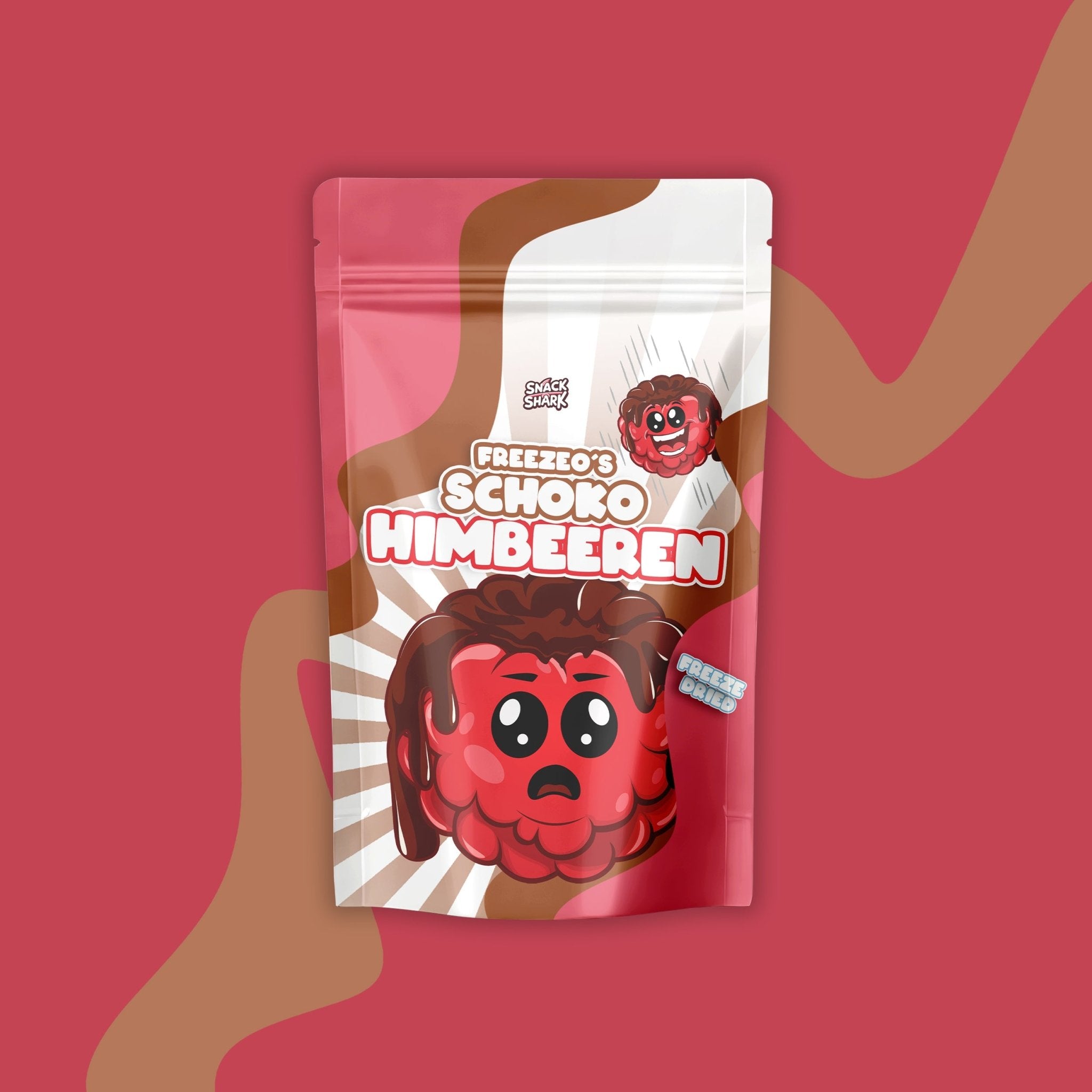 Schoko Himbeeren 100g - Snack Shark