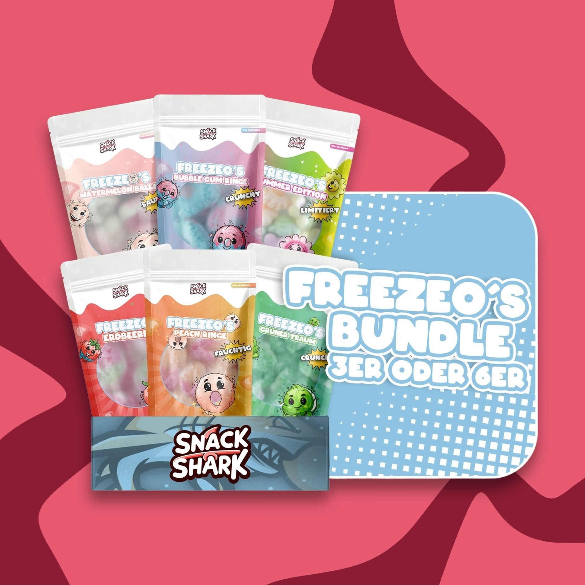 SNACKSHARK Freezeo’s Bundle - Snack Shark
