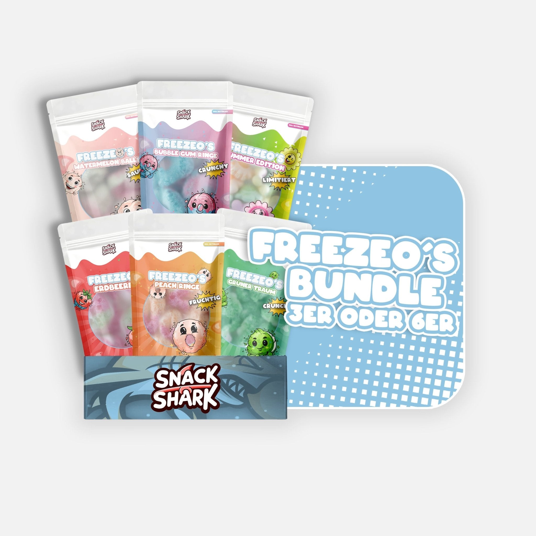 SNACKSHARK Freezeo’s Bundle - Snack Shark