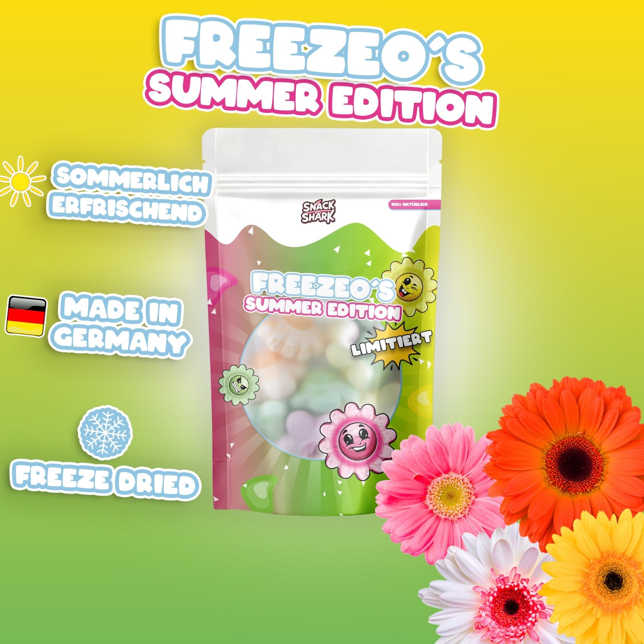 SNACKSHARK Freezeo’s Summer Edition 40 g - Snack Shark