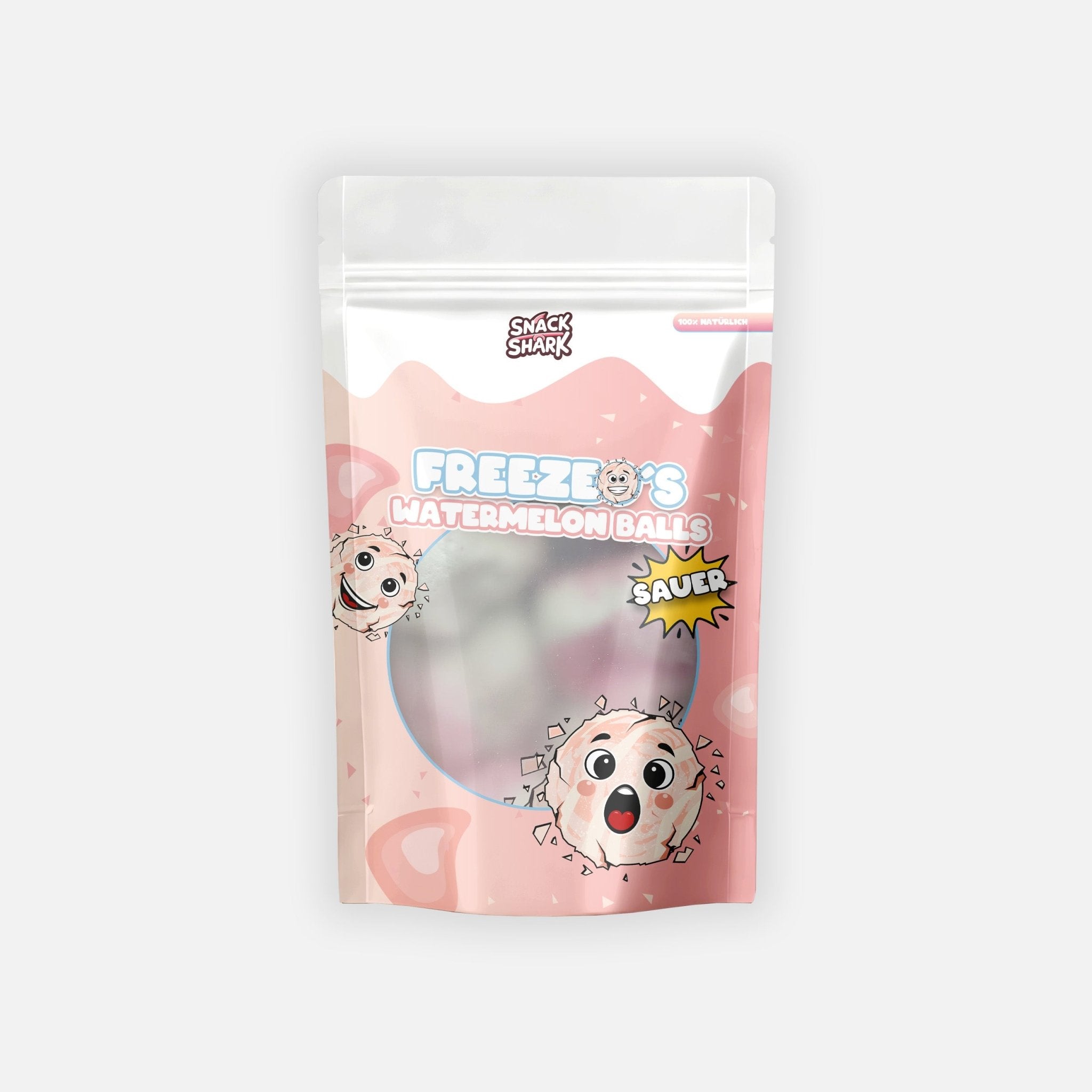 SNACKSHARK Freezeo’s Watermelon Balls 40 g - Snack Shark