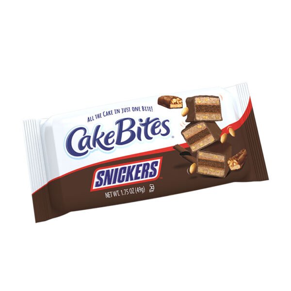 Snickers Cake Bites (50g) - Snack Shark