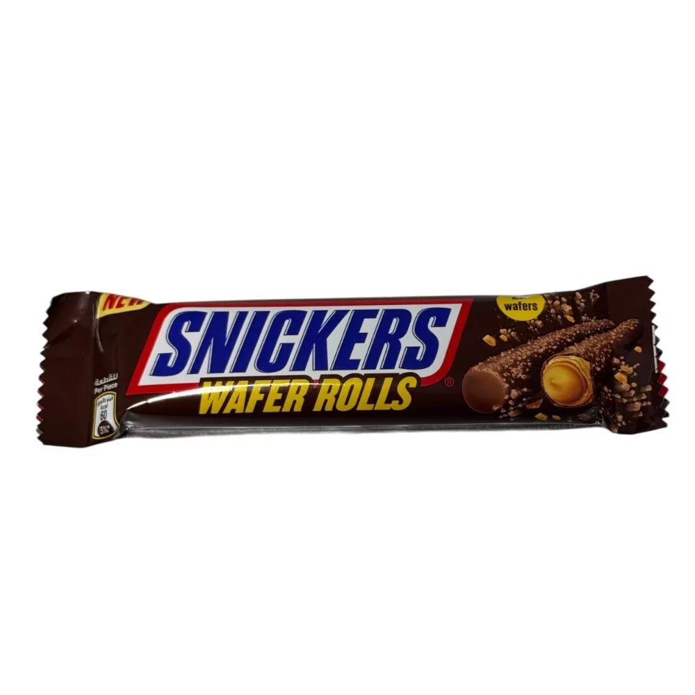 Snickers - Wafer Rolls - 24g - Snack Shark