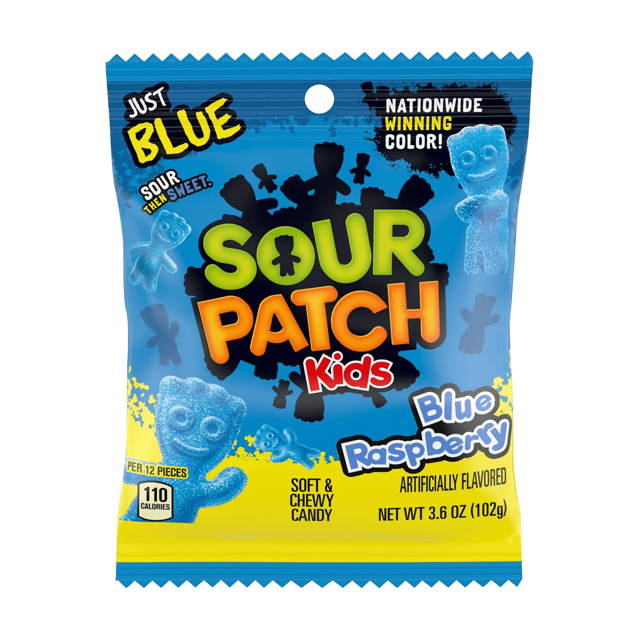 Sour Patch Kids Blue Raspberry 102g - Snack Shark