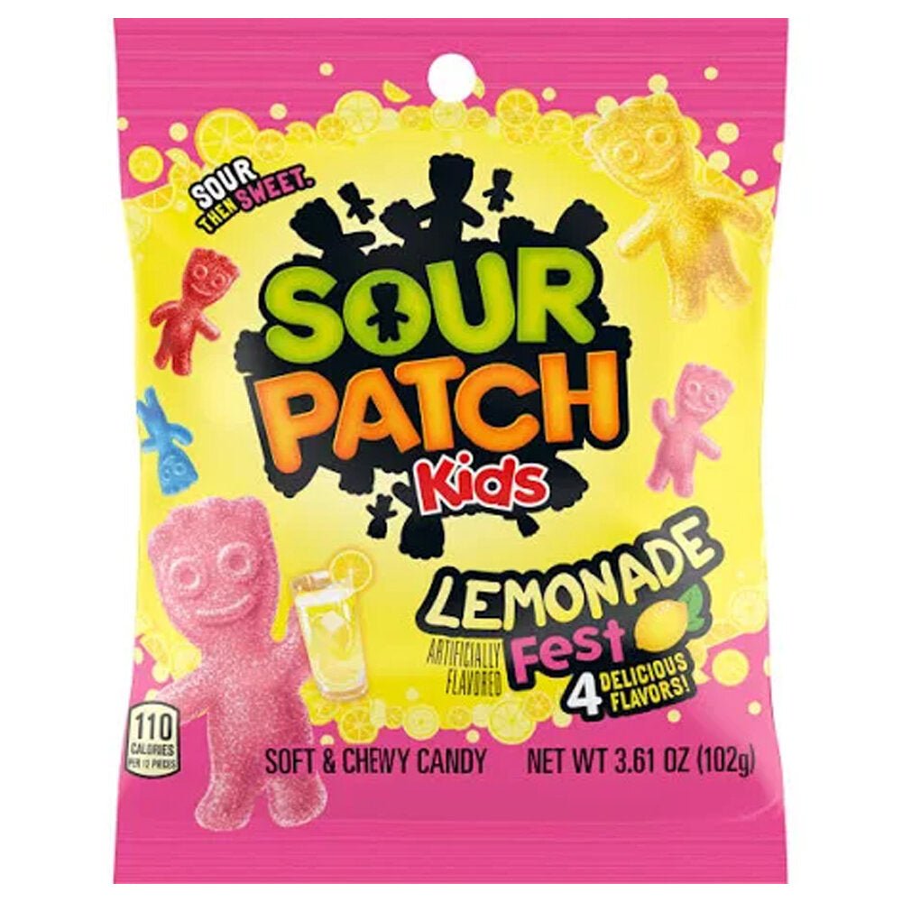 Sour Patch Kids Lemonade Fest 102g - Snack Shark