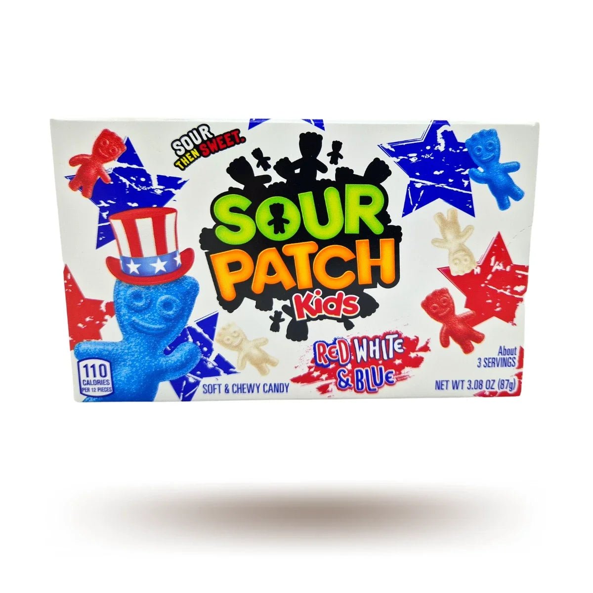 Sour Patch Red White and Blue 87g - Snack Shark