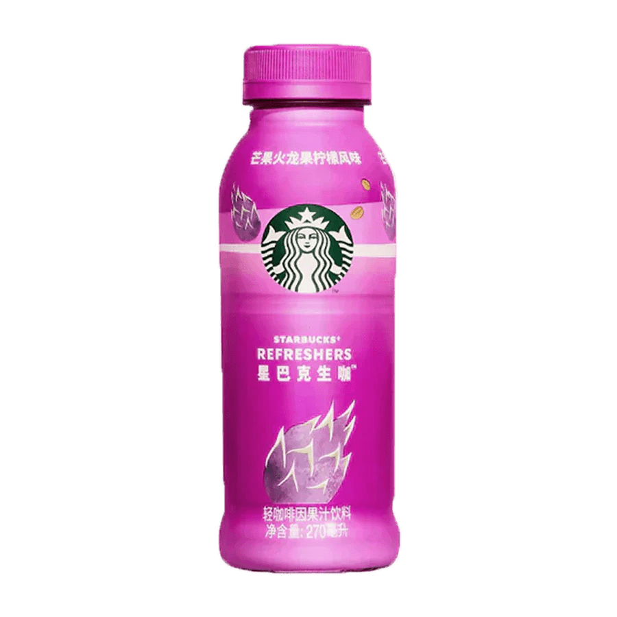 Starbucks Refresher Mango & Dragonfruit - 270ml - inkl. Pfand - Snack Shark