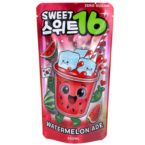Sweet 16 Watermelon Ade Zero 200ml