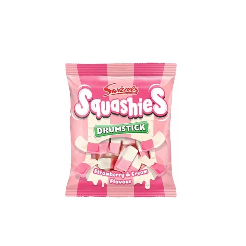 Swizzels - Squashies - Strawberry & Cream - 120g - Snack Shark