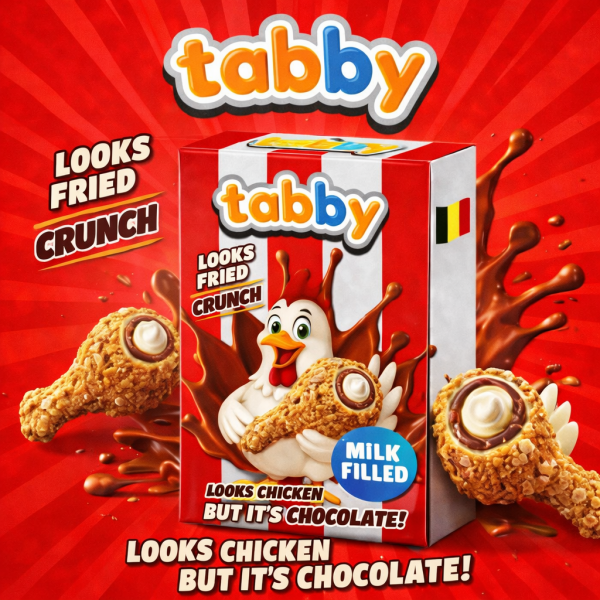 Tabby Chicken Chocolate Milk Cream