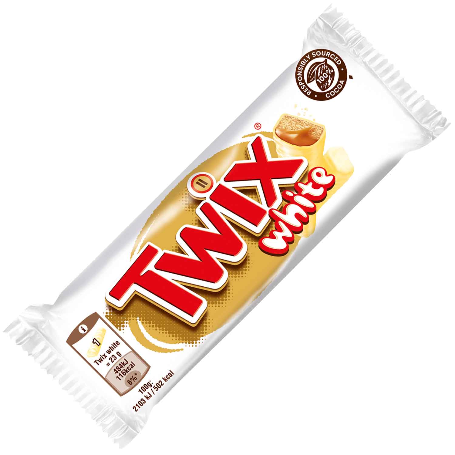 Twix White 46g - Snack Shark