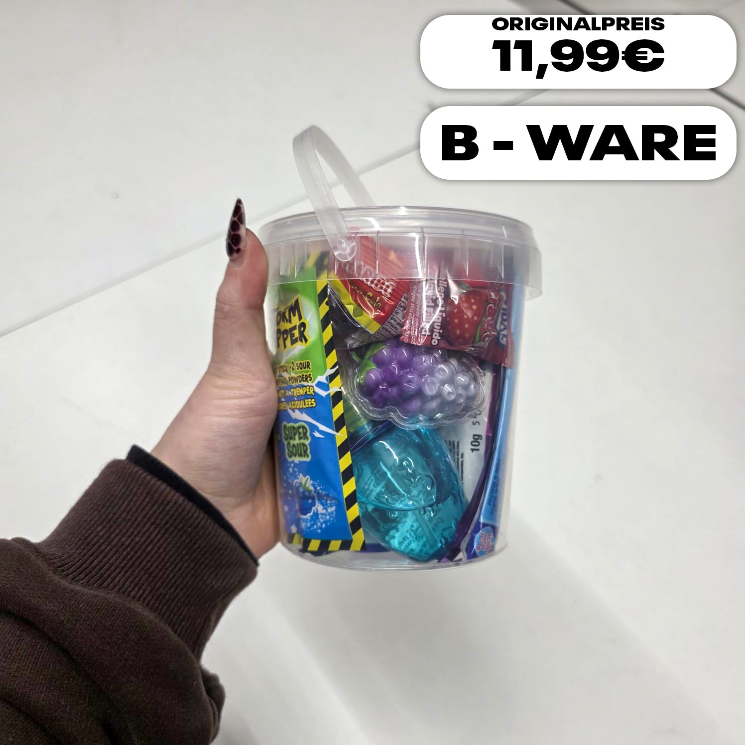 RETRO CANDY Tüte Bucket / B-WARE